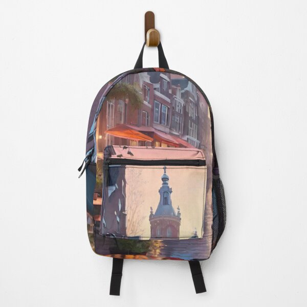 Item preview, Rainy Day in Amsterdam: Narrow Streets Underneath the Drizzle designed and sold by GrizzlyCollective.