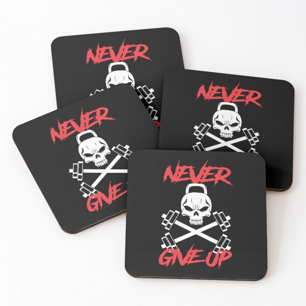 Item preview, Never give up-GYM designed and sold by Arturo Chan Cimé.