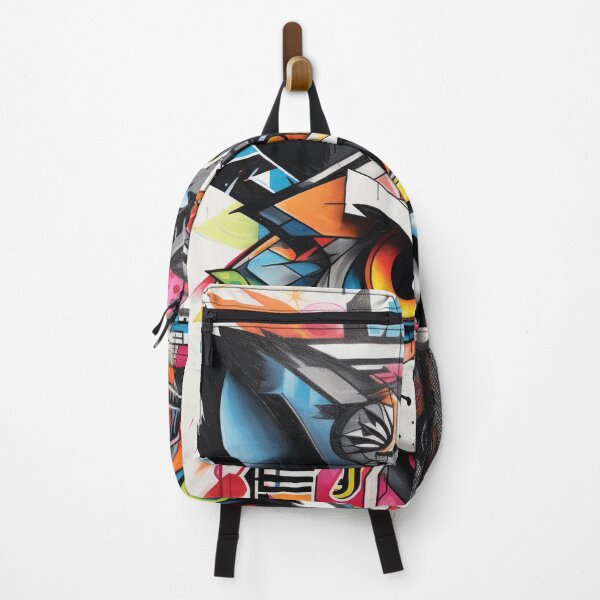Item preview, Tasmanian devil abstract wallart graffiti geometry comic designed and sold by Toms Tee.