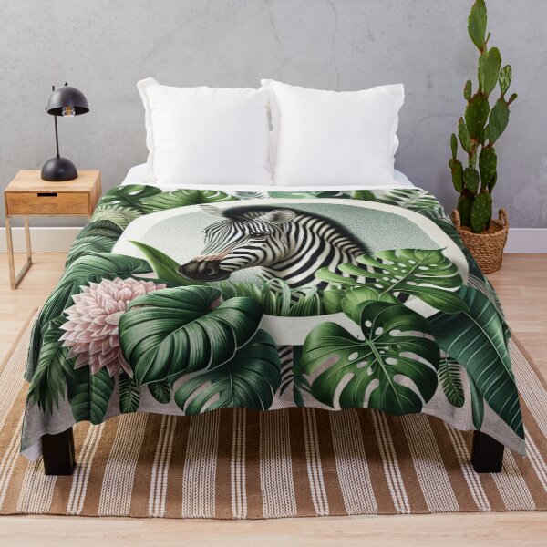 Item preview, Tropical Zebra In Green designed and sold by DesignsByPrnces.