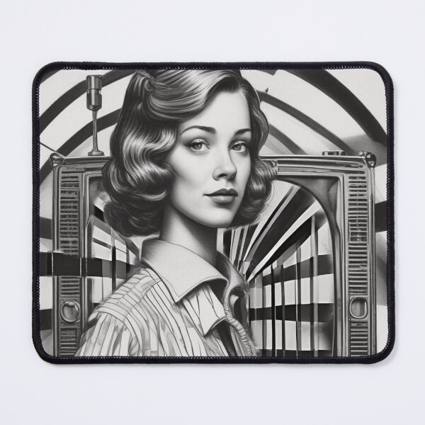 Item preview, Vintage television designed and sold by MatrixTattoo.