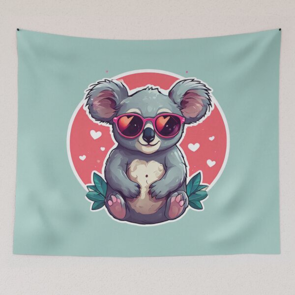 Item preview, Koala With Sunglasses Art designed and sold by Planetporridge.