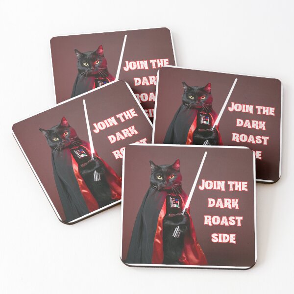 Item preview, Join the Dark Roast Side... Coffee, Mugs, Cats and Kittens designed and sold by PedalPowerGFX.