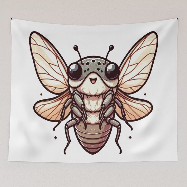Item preview, The Great Cicada Come Back Tour 2024 Cicada, Cute Cicada designed and sold by JaaCreativeShop.