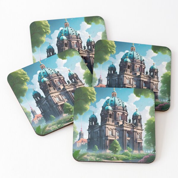 Item preview, Berlin Cathedral in Bloom: A Floral Oasis Amidst Urban Majesty designed and sold by GrizzlyCollective.