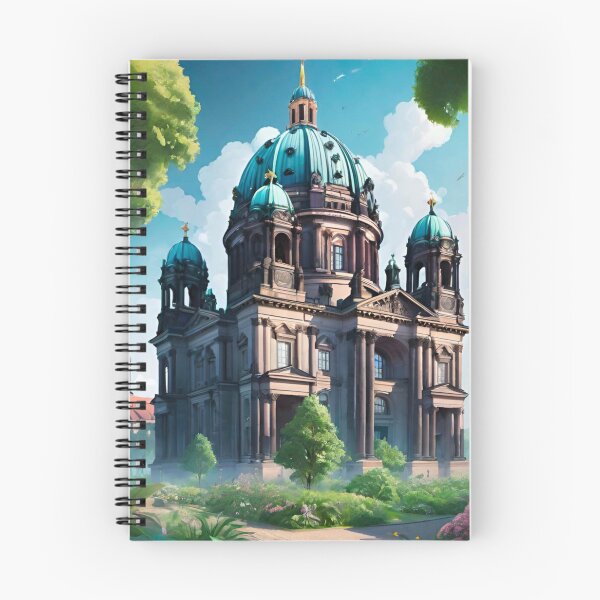 Item preview, Berlin Cathedral in Bloom: A Floral Oasis Amidst Urban Majesty designed and sold by GrizzlyCollective.