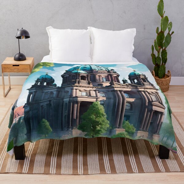 Item preview, Berlin Cathedral in Bloom: A Floral Oasis Amidst Urban Majesty designed and sold by GrizzlyCollective.