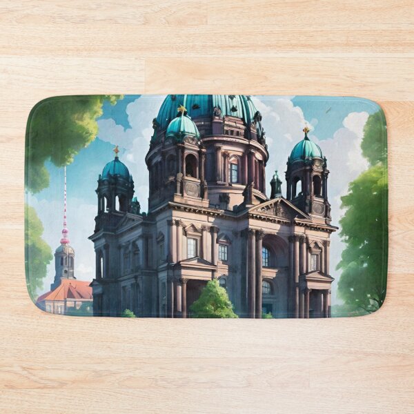 Item preview, Berlin Cathedral in Bloom: A Floral Oasis Amidst Urban Majesty designed and sold by GrizzlyCollective.