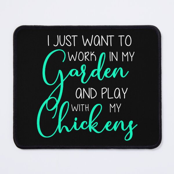 Item preview, Garden With Chickens Animal Rights designed and sold by Turie.