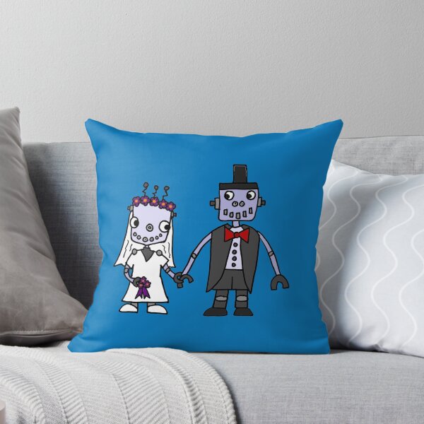 Item preview,      Funny Cool Robot Wedding Cartoon designed and sold by dchalle.