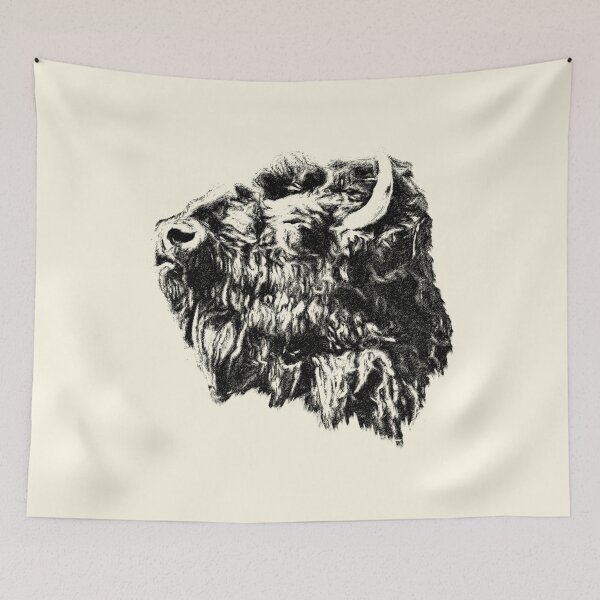 Item preview, Bison head designed and sold by Guardi71.