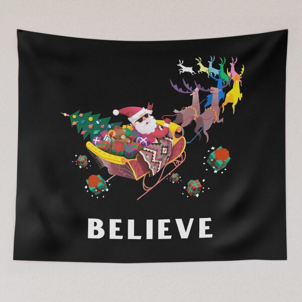 Item preview, Believe in Santa designed and sold by Luvjesus2.