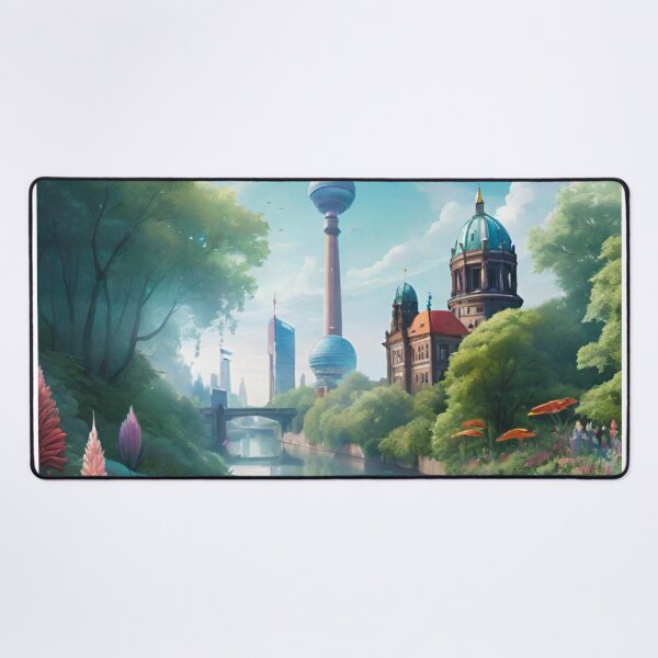 Item preview, Berlin Skyline: River Spree with TV Tower and Berlin Cathedral designed and sold by GrizzlyCollective.