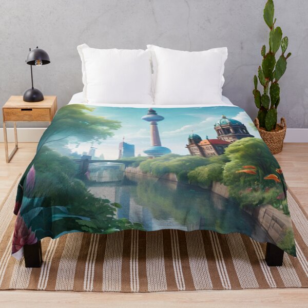 Item preview, Berlin Skyline: River Spree with TV Tower and Berlin Cathedral designed and sold by GrizzlyCollective.