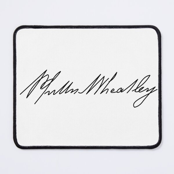 Item preview, Phillis Wheatley Signature designed and sold by Julio Benitez.