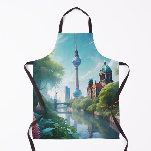 Item preview, Berlin Skyline: River Spree with TV Tower and Berlin Cathedral designed and sold by GrizzlyCollective.