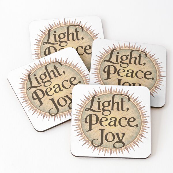 Item preview, Light, Peace, Joy. designed and sold by Mcs Christianlifestyle.