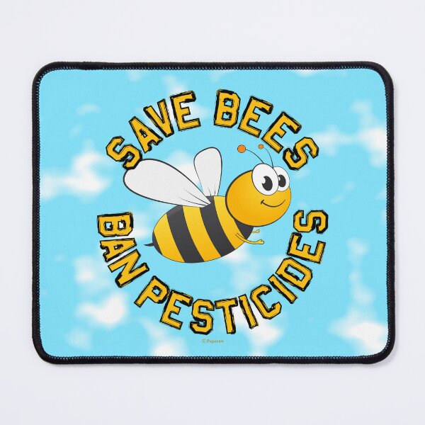 Item preview, SAVE BEES BAN PESTICIDES designed and sold by Paparaw.