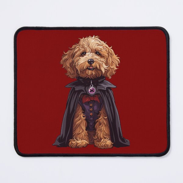 Item preview, Halloween Golden Doodle Dracula designed and sold by RetroPrints.