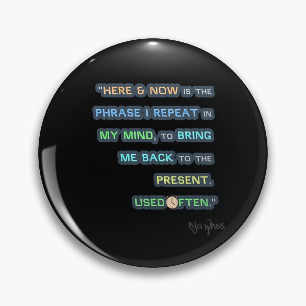 Item preview, "HERE..." Quote 05/06/2024 designed and sold by BJGWRDS.
