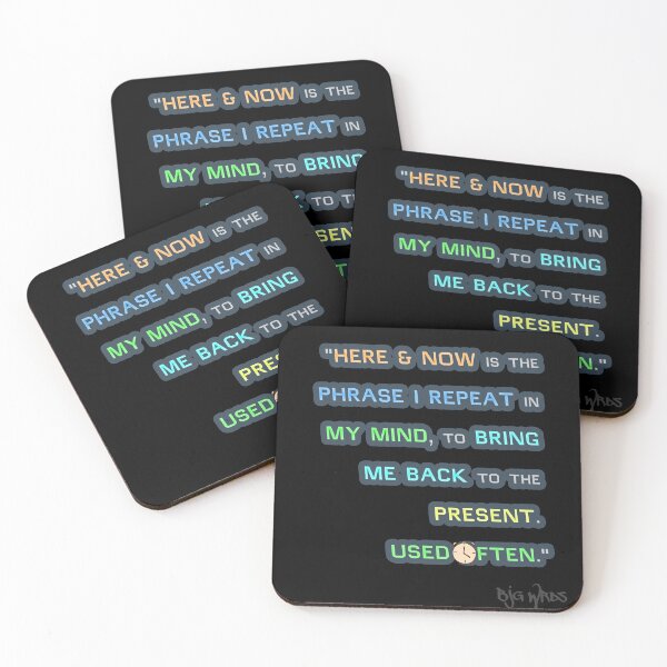 Item preview, "HERE..." Quote 05/06/2024 designed and sold by BJGWRDS.