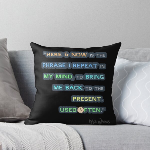 Item preview, "HERE..." Quote 05/06/2024 designed and sold by BJGWRDS.