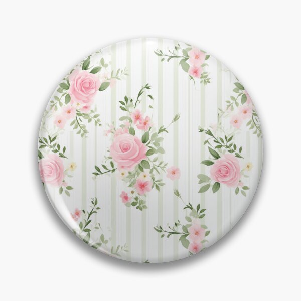 Item preview, Shabby Pink Roses Cottagecore Pattern designed and sold by LouieVanille.