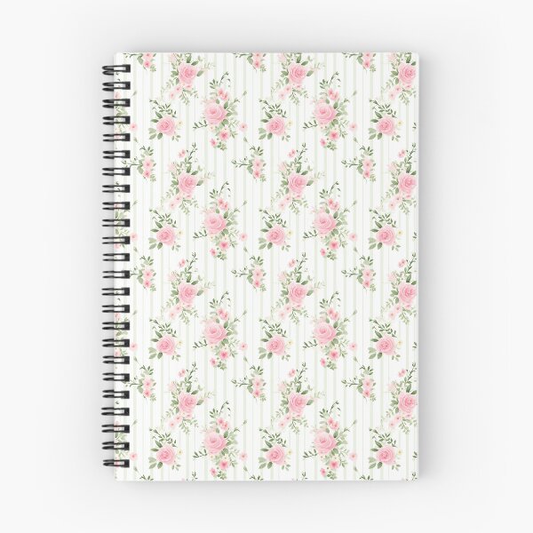 Item preview, Shabby Pink Roses Cottagecore Pattern designed and sold by LouieVanille.