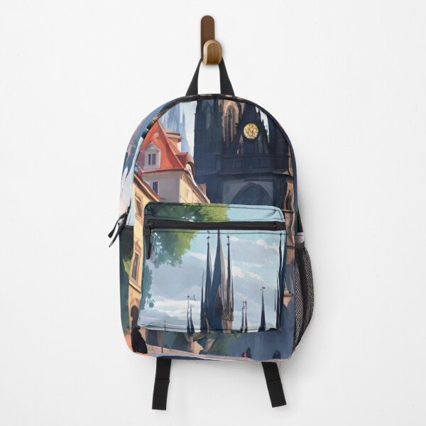 Item preview, Glorious Spires of Prague: Sunset Splendor designed and sold by GrizzlyCollective.