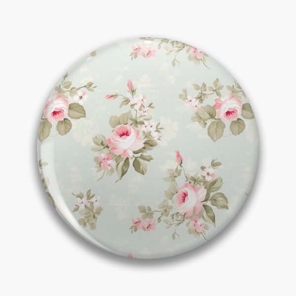 Item preview, Shabby Pink Roses Cottagecore Pattern designed and sold by LouieVanille.