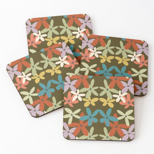 Item preview, Seamless flower pattern designed and sold by MERLETDRAWING.