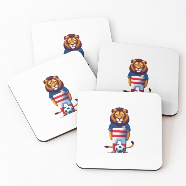 Item preview, USA soccer lion t-shirt designed and sold by maypp.