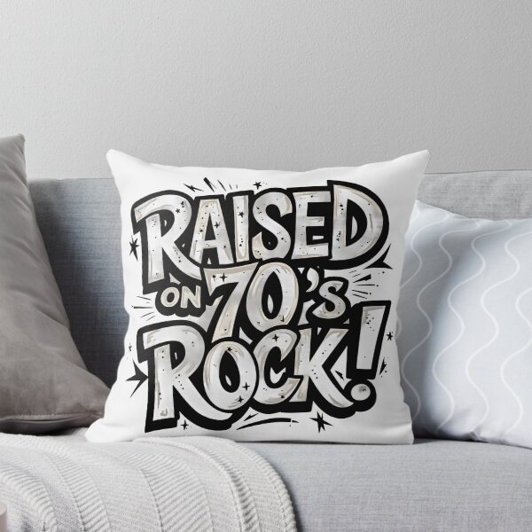 Item preview, Faded 1970s Rock Roll T-Shirt For Eighties Rockers Band designed and sold by FurRealStudioCo.
