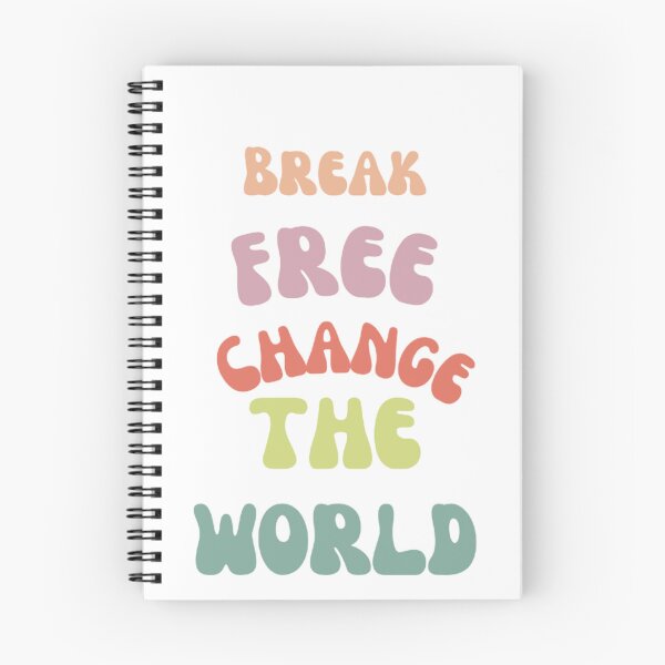 Item preview, "Break Free, Change the World T-Shirt | Inspirational Graphic Tee" designed and sold by NorthStar-Shop.