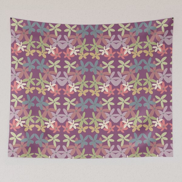 Item preview, Flower pattern designed and sold by MERLETDRAWING.
