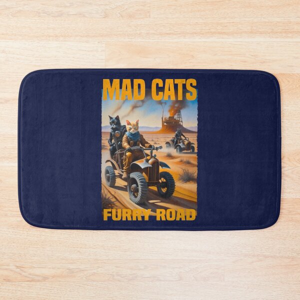 Item preview, Mad Cats: Furry Road designed and sold by DreamCraze.