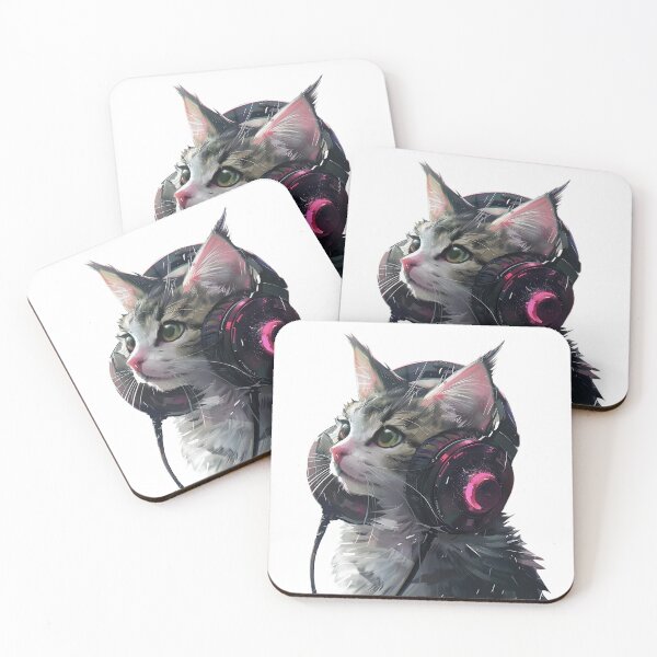 Item preview, Cat DJ, Cat, Music Cat Lover, Nice Kitty designed and sold by CreativeArts-S.