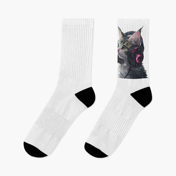 Item preview, Cat DJ, Cat, Music Cat Lover, Nice Kitty designed and sold by CreativeArts-S.