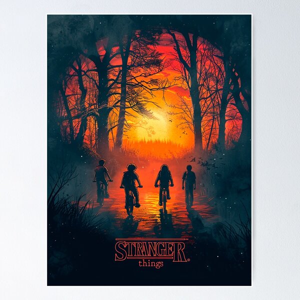 Item preview, Stranger Things: Friends don't lie designed and sold by ArtPricarpe.