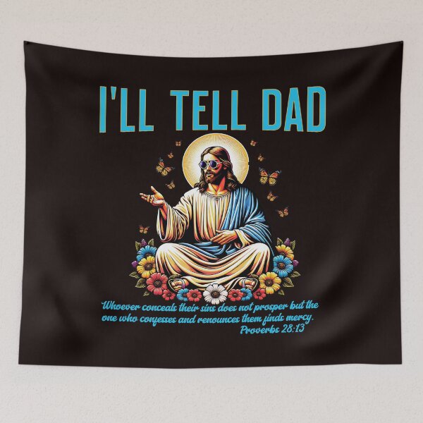 Item preview, I'll Tell Dad: A Colorful Declaration  designed and sold by elynne9.