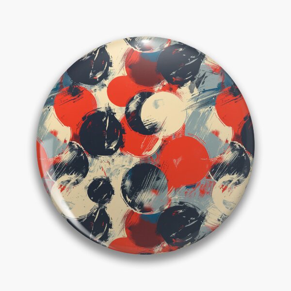 Item preview, Blotched rounds designed and sold by MidArtForge.