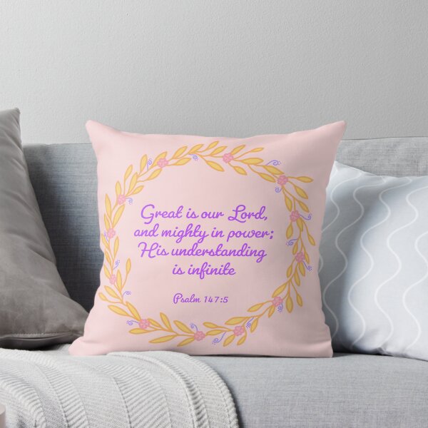 Aperçu de l'œuvre Psaume 147 5 - Orange Pastel créée et vendue par KTCreativeSide.
