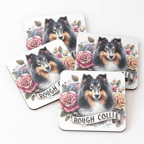 Item preview, Flowers Rough Collie designed and sold by clintang.