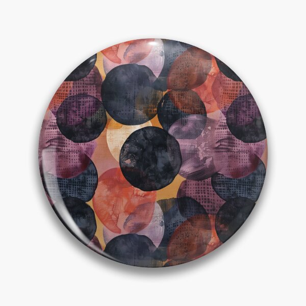 Item preview, Blotched rounds designed and sold by MidArtForge.