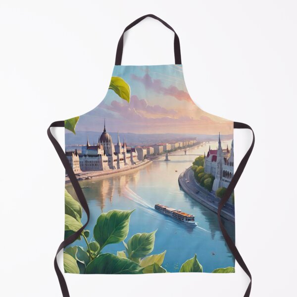 Item preview, Sunset Serenity: Danube’s Glow in Budapest designed and sold by GrizzlyCollective.