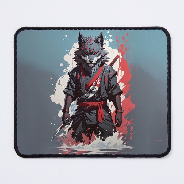Item preview, Ninja Wolf designed and sold by Made-by-Gus.