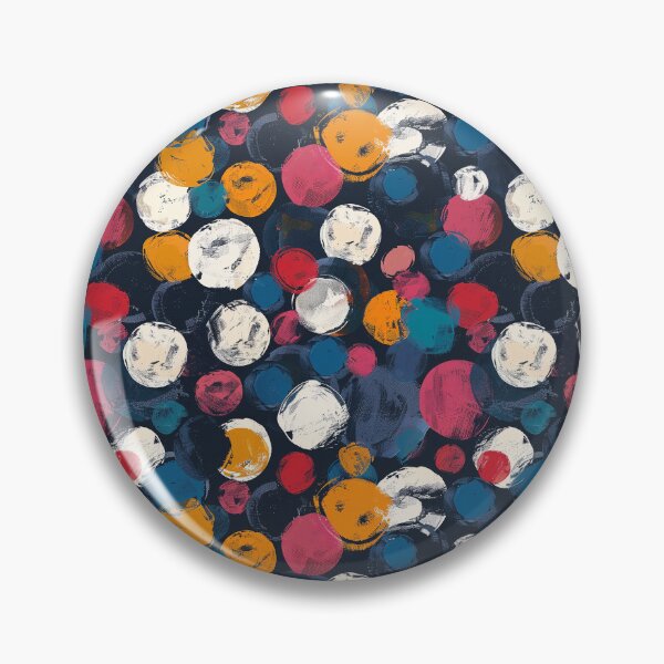Item preview, Blotched rounds designed and sold by MidArtForge.