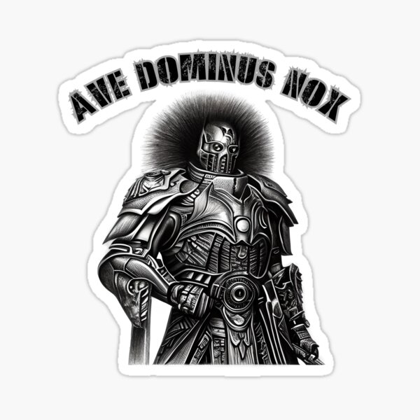 Night Lords, ave dominus nox Sticker