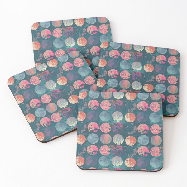 Item preview, Blotched rounds designed and sold by MidArtForge.