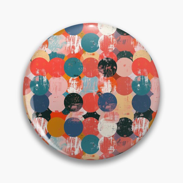 Item preview, Blotched rounds designed and sold by MidArtForge.